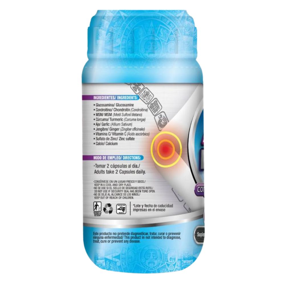 Suplemento Arti Force Para Articulaciones 60 Cápsulas Xtraforce Multifunción.