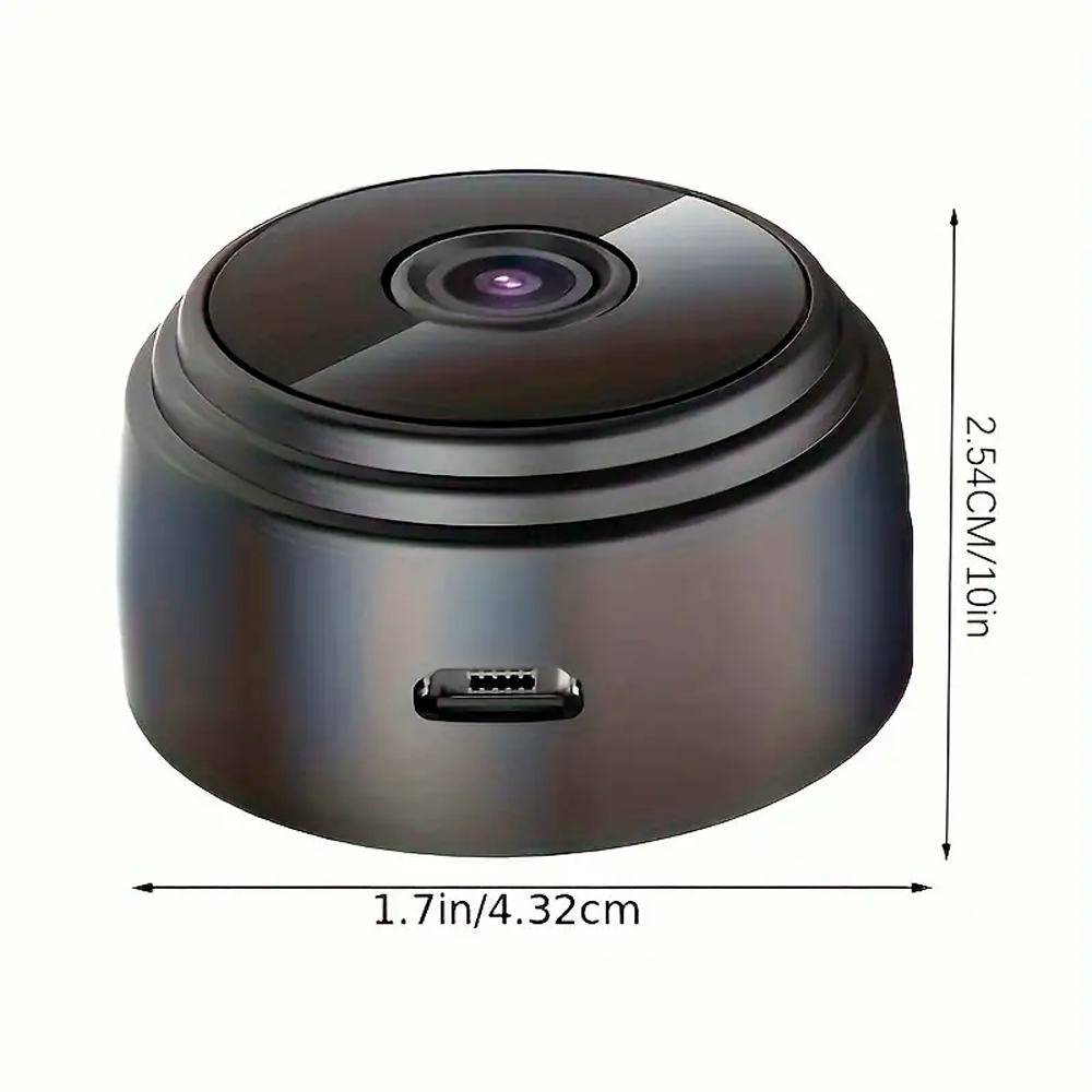 Mini Cámara De Seguridad Espia A9 Camara Espia Multi Usos Cámara De Vigilancia A9, Cámara De Seguridad Para El Hogar Inteligente,Monitor De Cámara Remota Móvil,  .