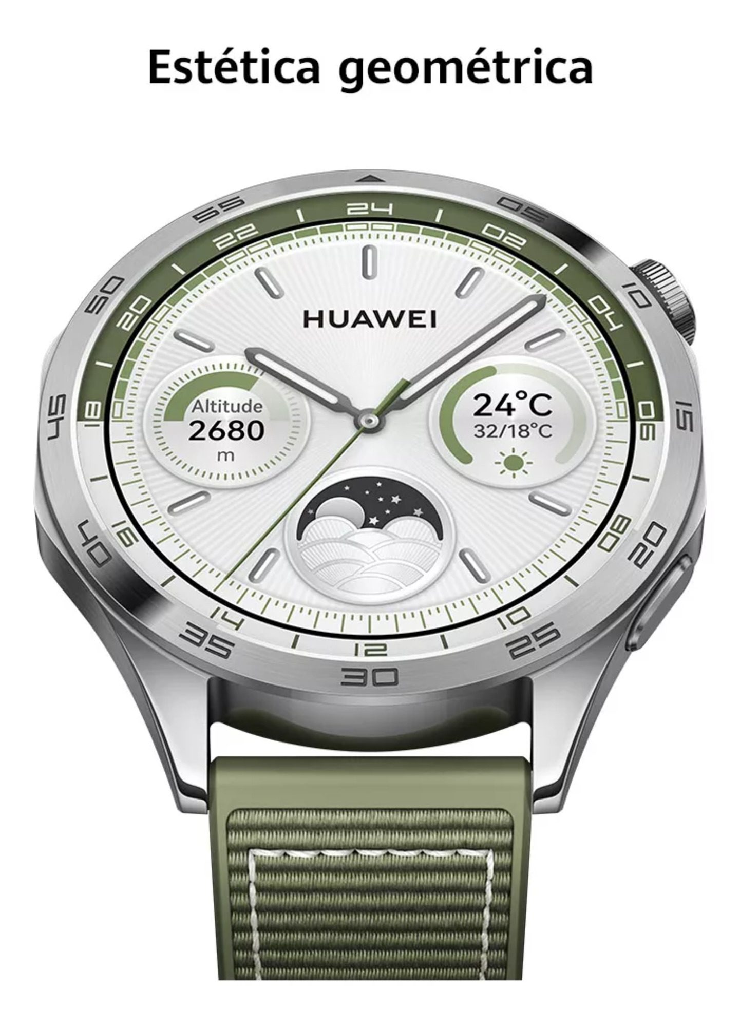 Smartwatch Huawei Watch Gt4 (gps) 46mm Verde Bosque.