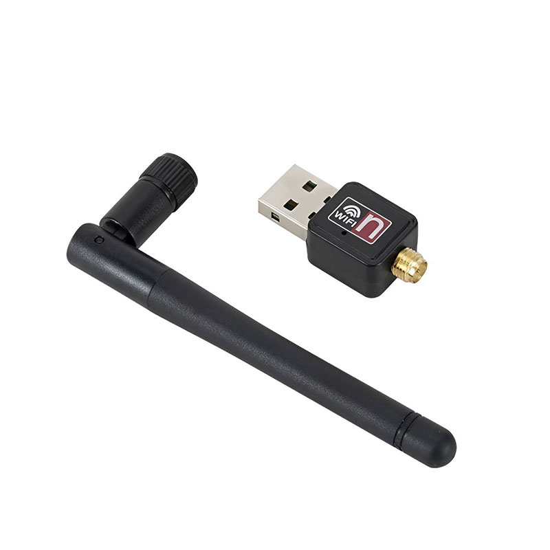 Antena receptora de señal wifi.