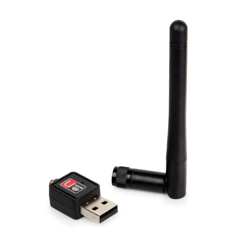 Antena receptora de señal wifi.