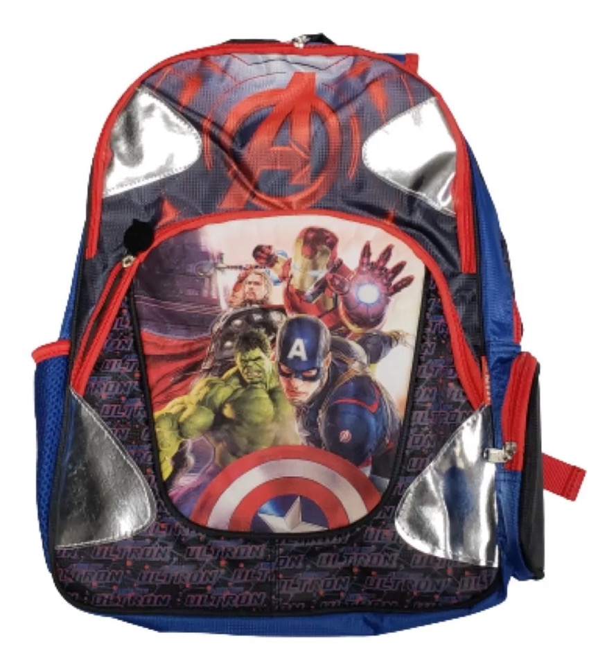 Mochila Back Pack Avengers Marvel Ruz Kinder