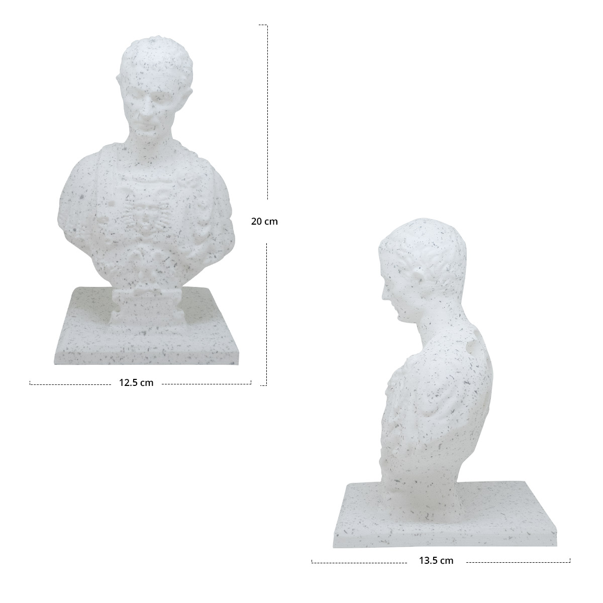 Busto Julio Cesar Lapicera Decoracion Oficina Pisapapel