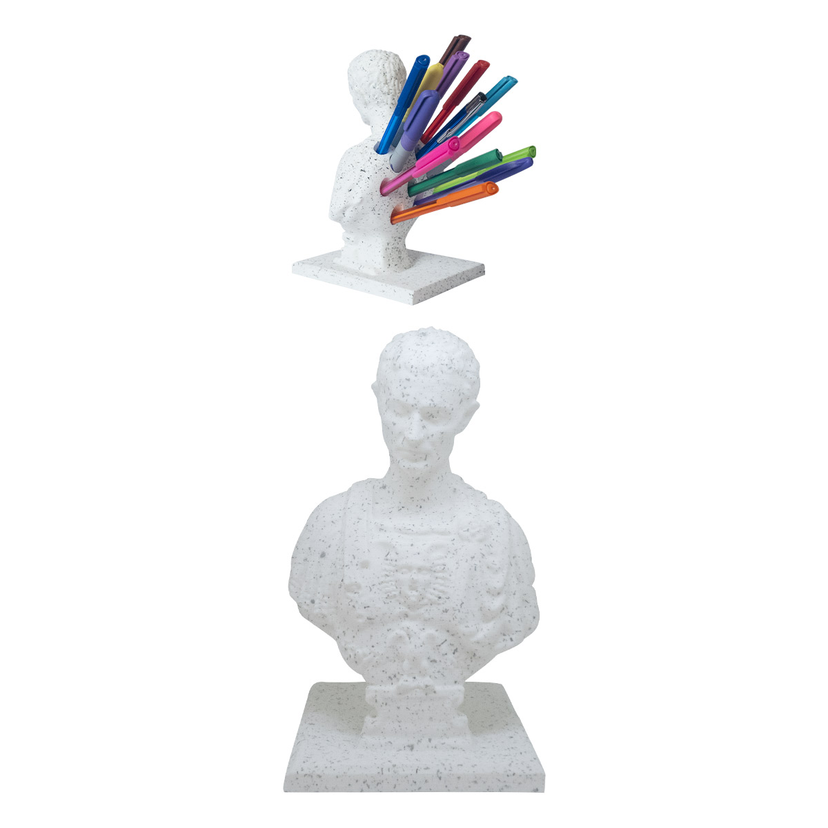 Busto Julio Cesar Lapicera Decoracion Oficina Pisapapel