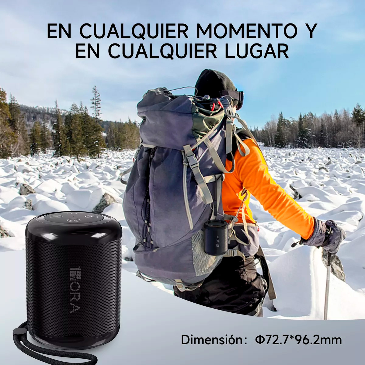 Mini Bocina Portátil Bluetooth Inalámbrica Altavoz Sd