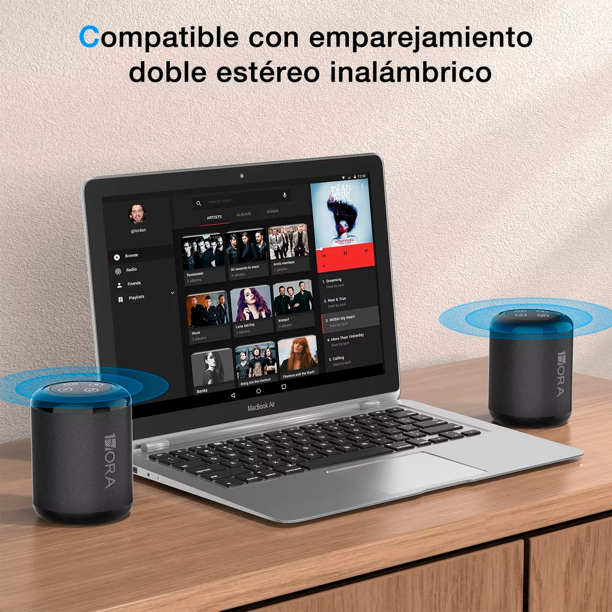 Mini Bocina Portátil Bluetooth Inalámbrica Altavoz Sd