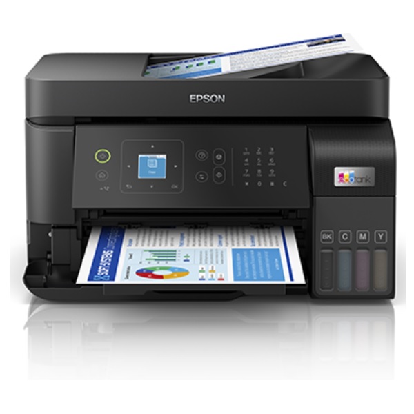Multifuncional Epson L5590 Ecotank Color Tinta Continua Wifi Color Negro.