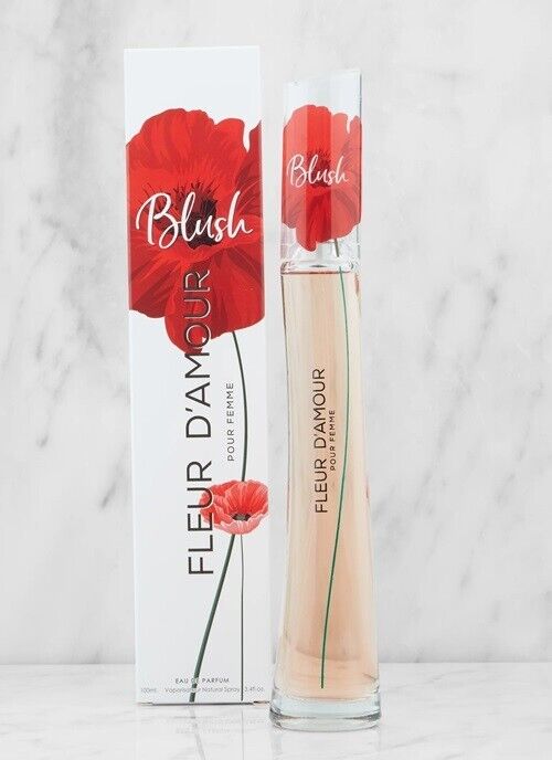 Perfume Para Dama Marca Mirage FLEUR D'AMOUR BLUSH 100 ML 