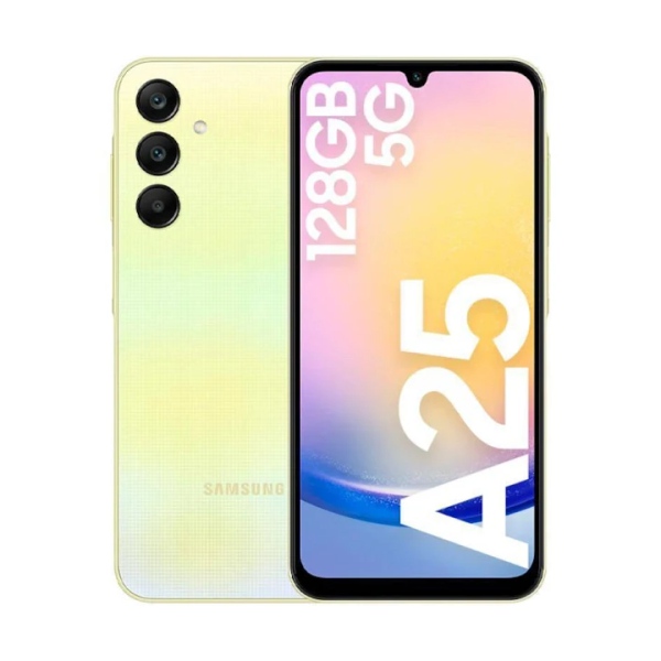 Samsung A25 128gb 6GB RAM Amarillo Nuevo.