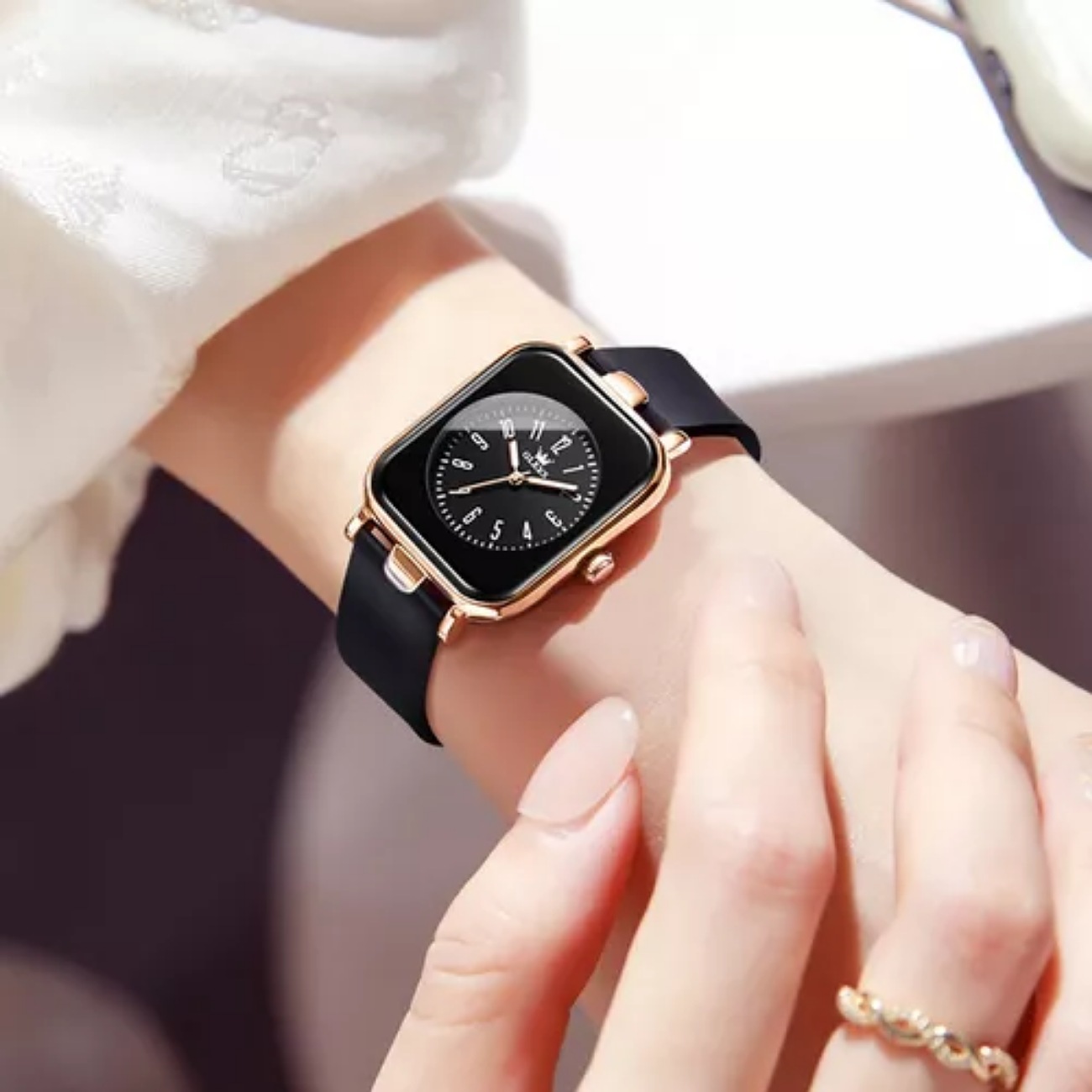 Olevs Reloj De Mujer Original Impermeable Cuarzo Mada 9961