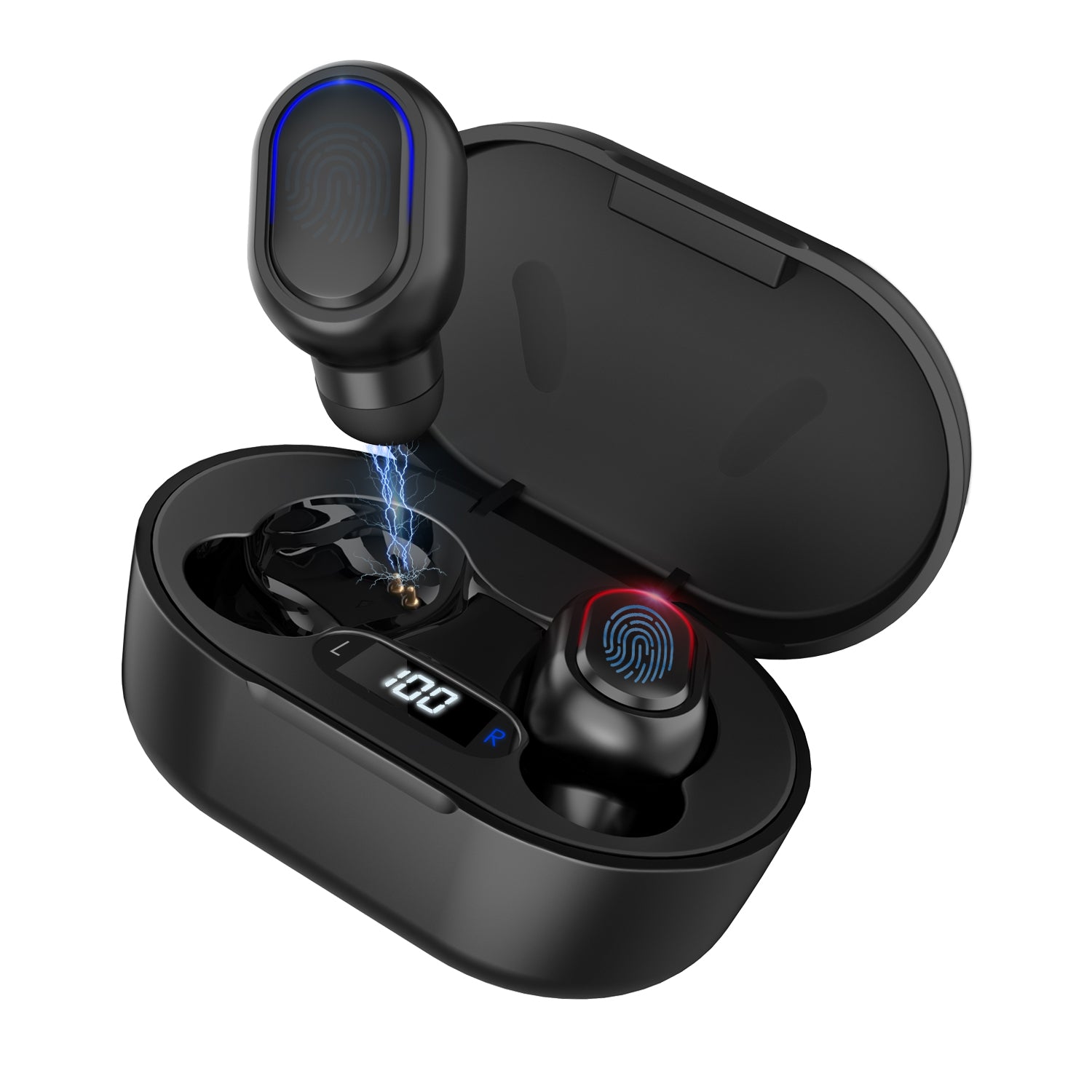 Audífono Inalámbrico TWS 1Hora Conexión Bluetooth 5.1