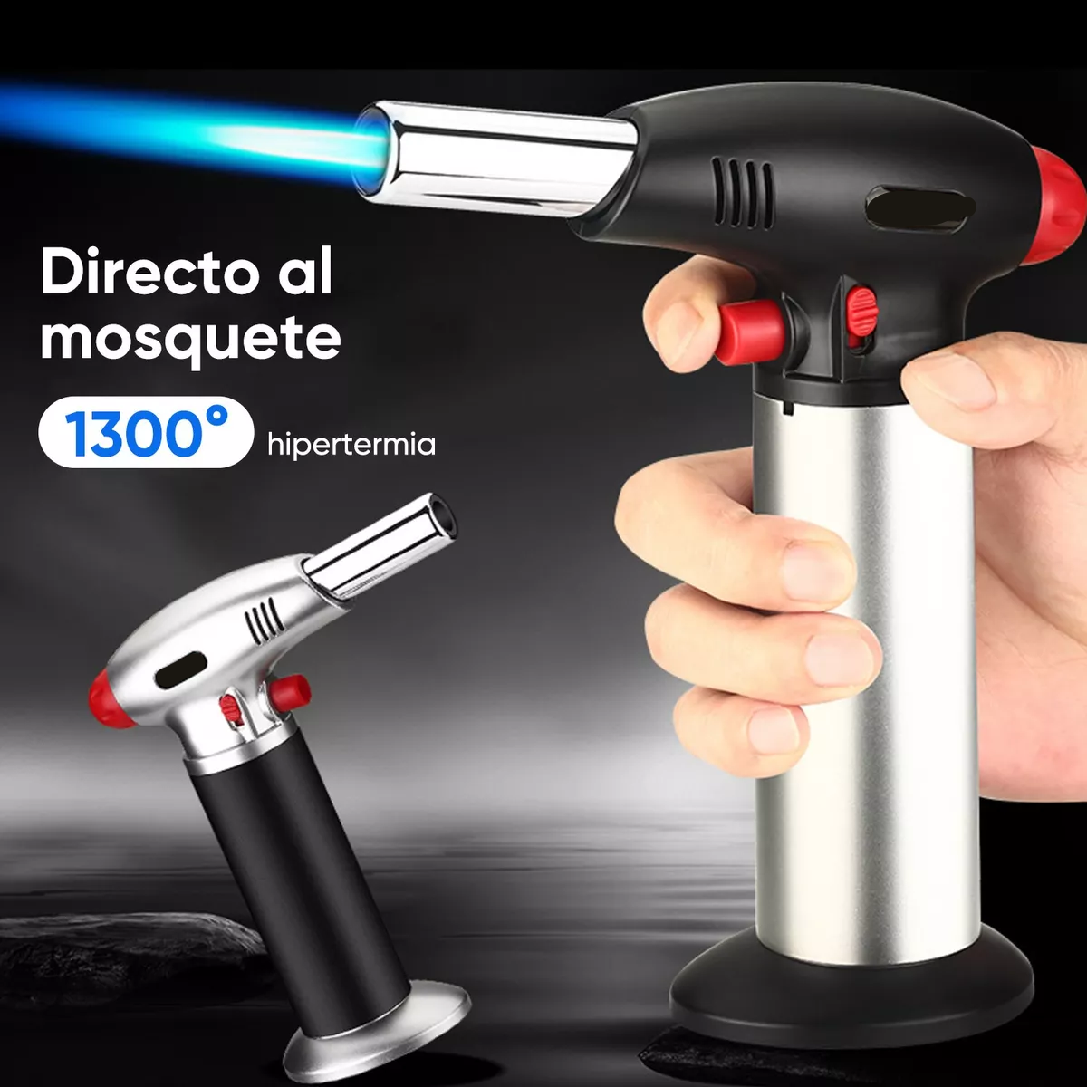 Mini Soplete Para Soldar Recargable De Gas Butano.