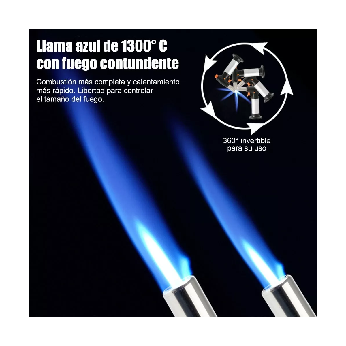 Mini Soplete Para Soldar Recargable De Gas Butano.