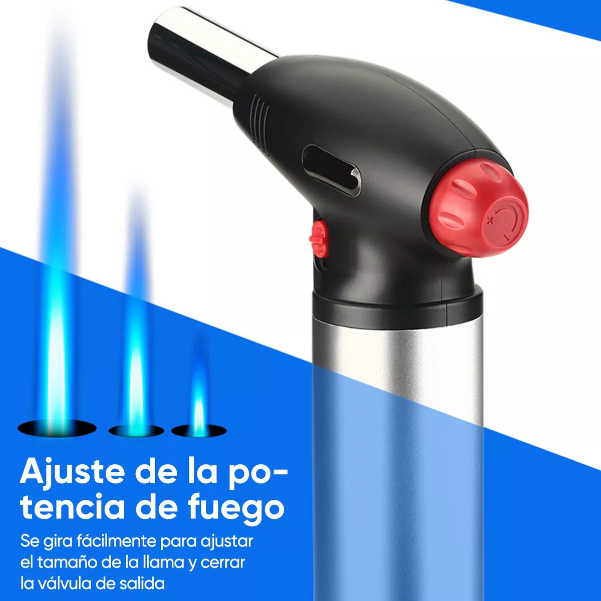 Mini Soplete Para Soldar Recargable De Gas Butano.