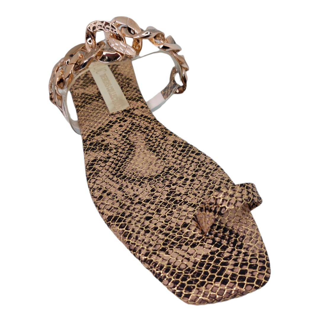 Sandalia Cadena Print LC DESIGNS COLLECTION.