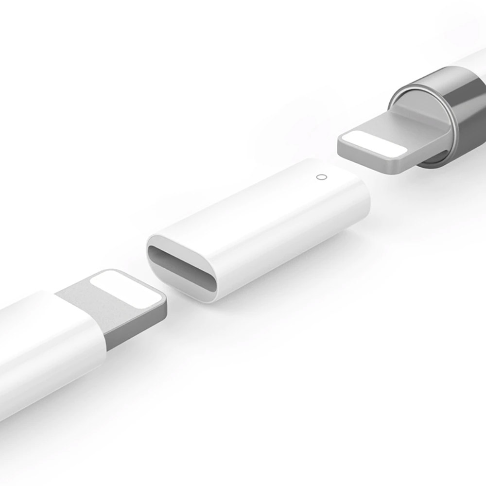Adaptador Cargador Apple Pencil 1 Gen Lightning Hembra a Hembra