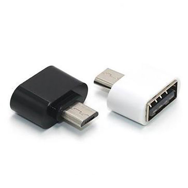 Paquete 5 Adaptadores OTG USB micro USB V8.