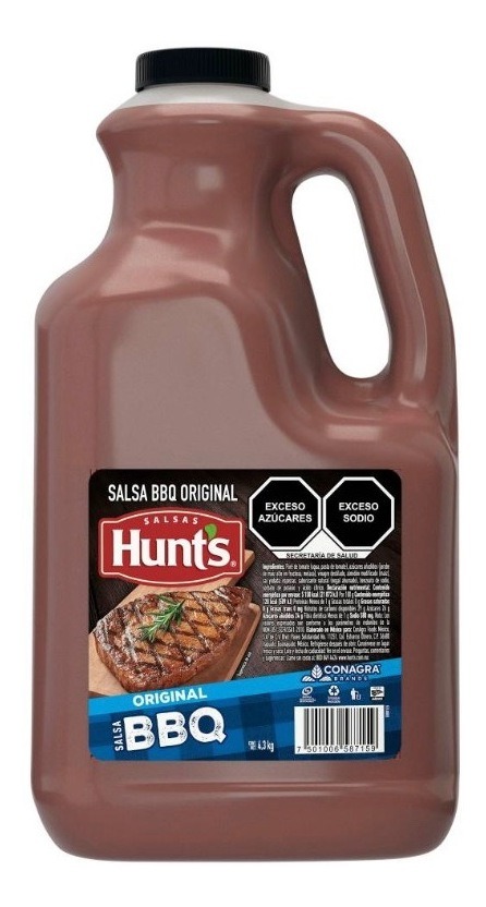 Salsa Bbq Hunt's Original 4.3 Kg