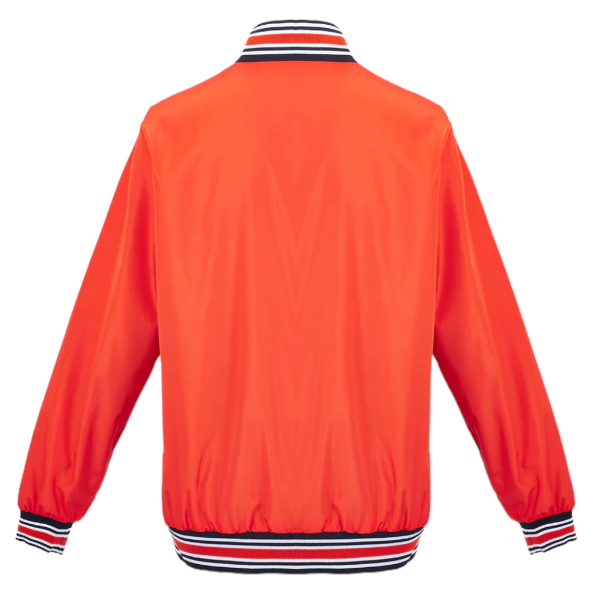 Chamarra Bomber Naranja Para Caballero Polo Team.