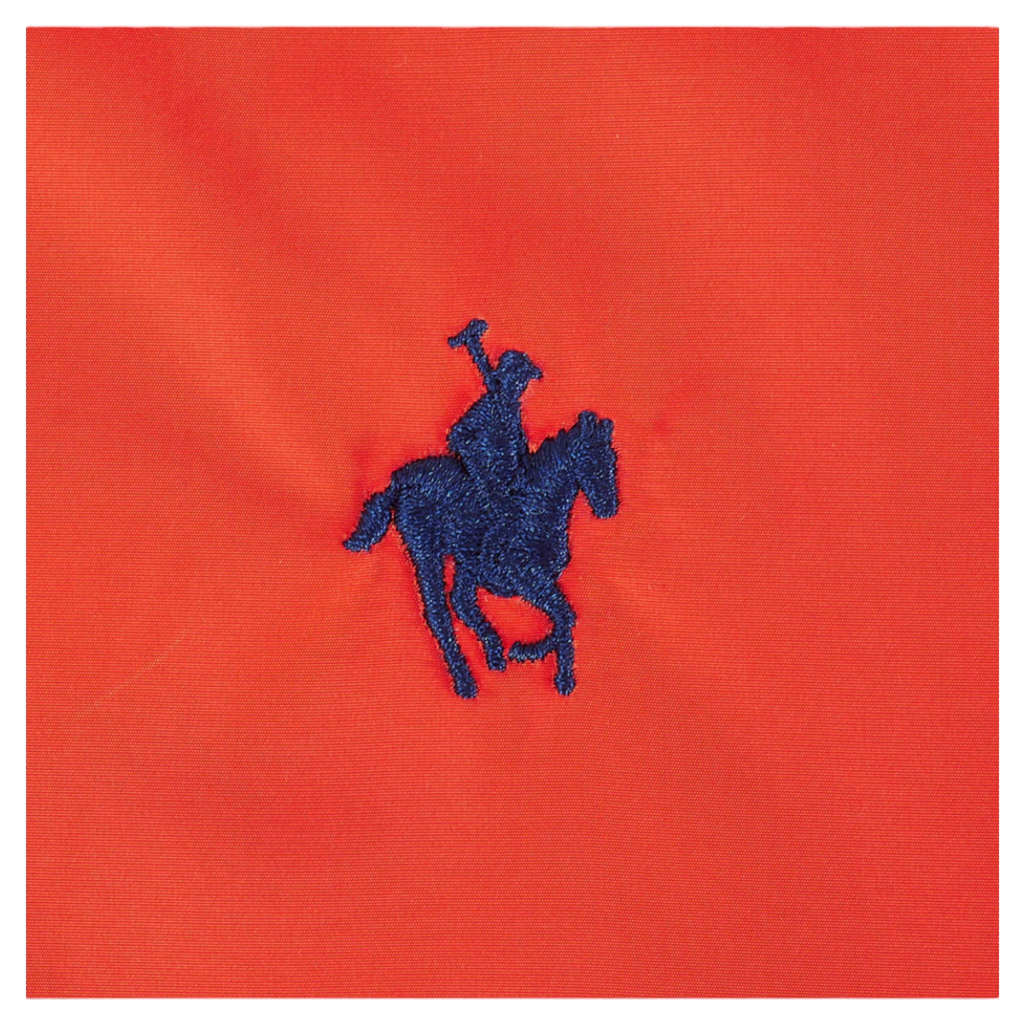 Chamarra Bomber Naranja Para Caballero Polo Team.