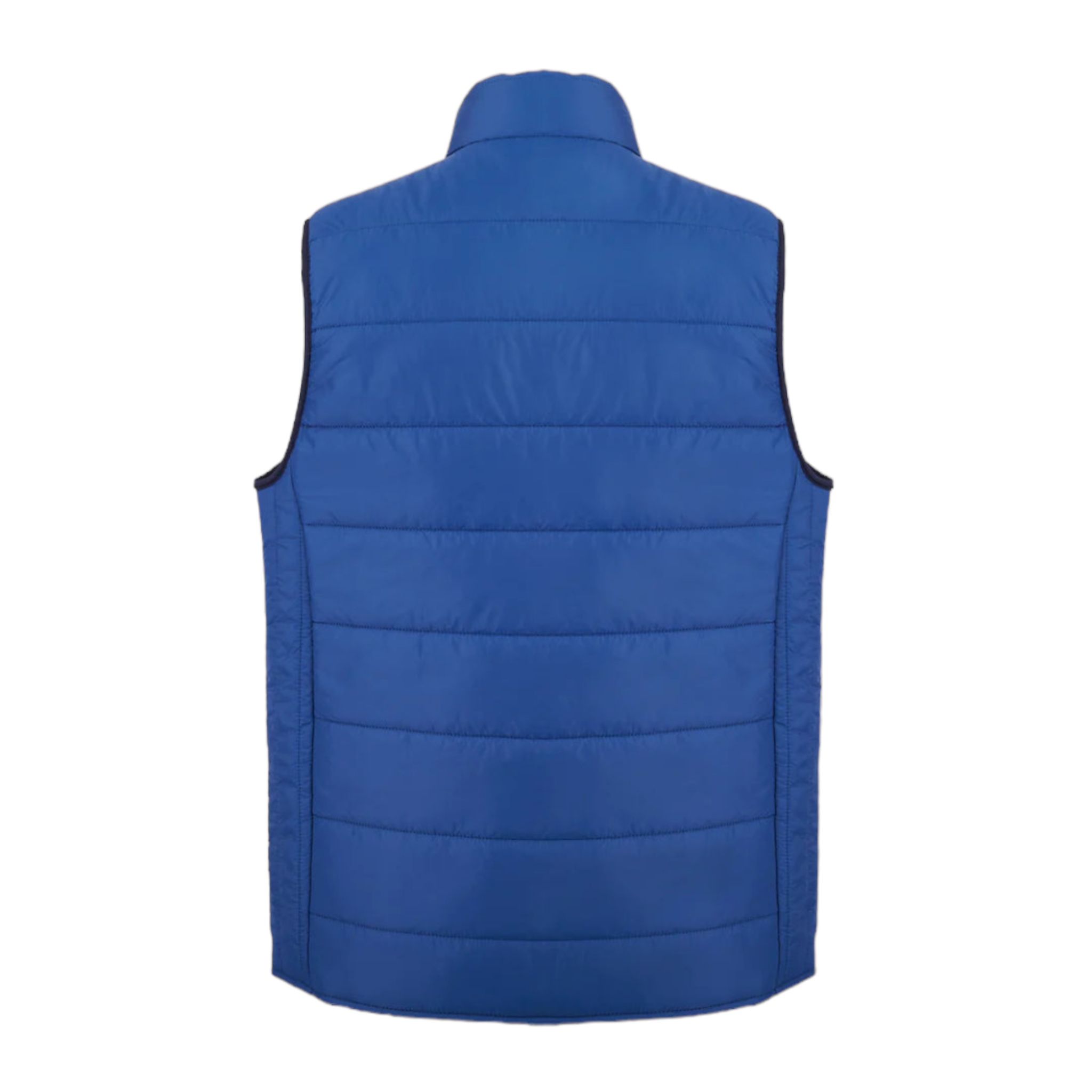 Chaleco Doble Vista Azul Acero Polo Team.