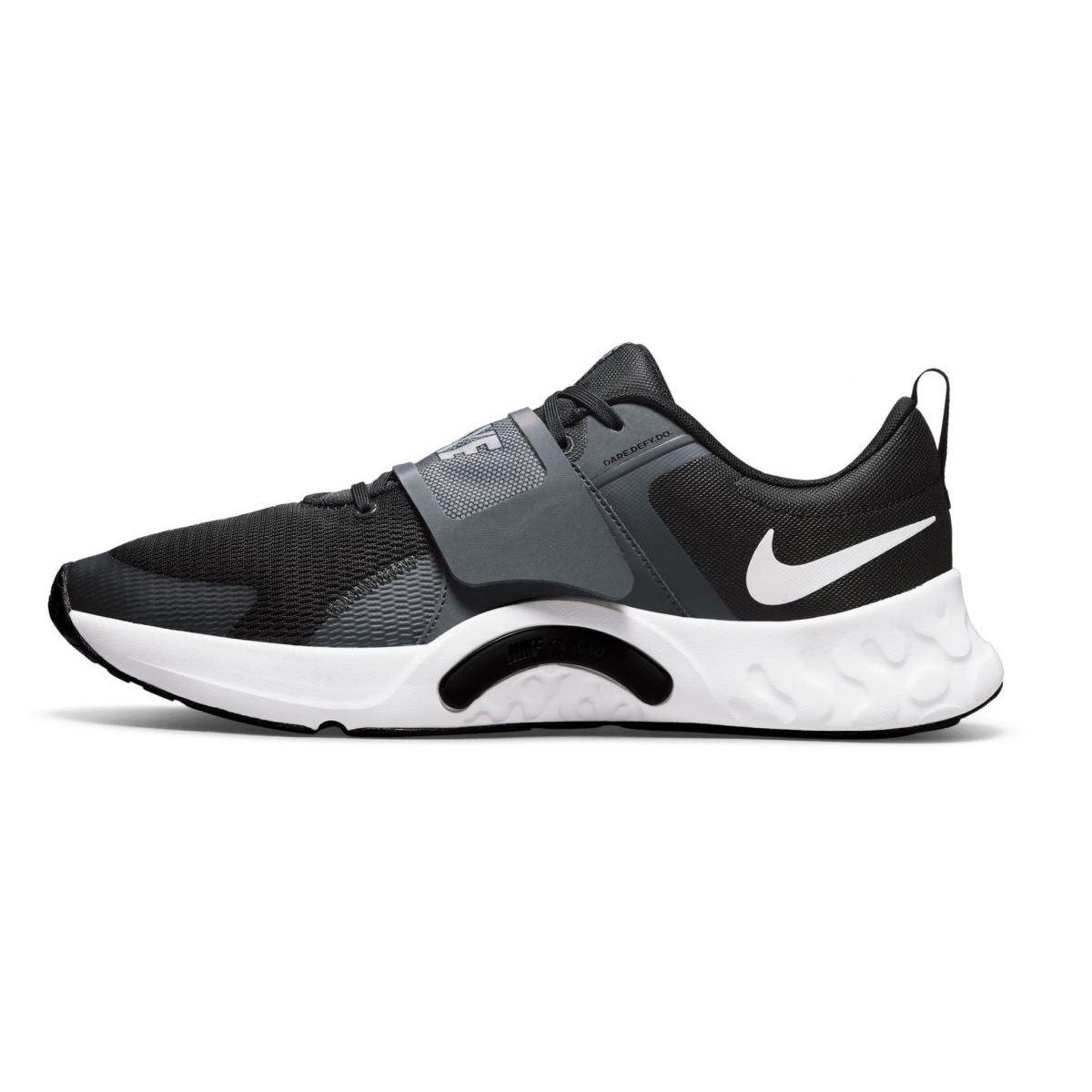 Tenis Nike Renew Retaliation 4 Negro blanco para corre de hombre Talla 28