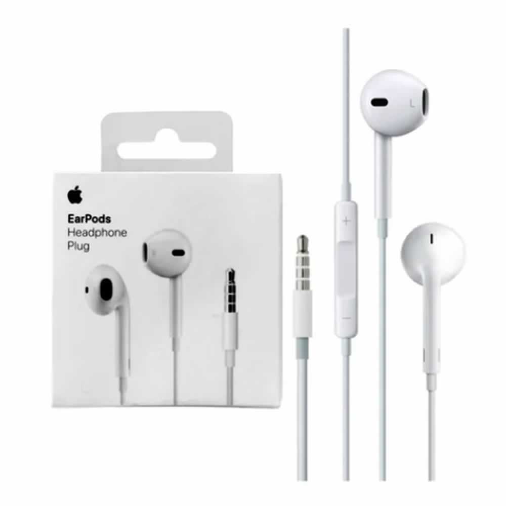 Manos Libres Tipo Earpods Compatible iPhone Android 3.5mm.