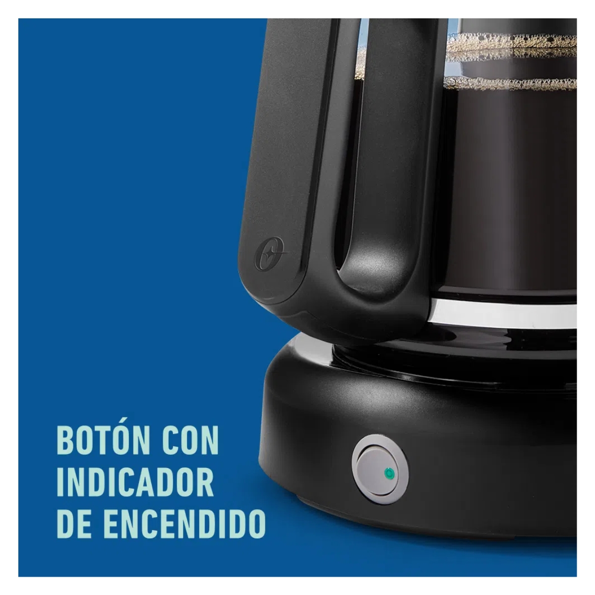 Cafetera Oster 12 Tazas BVSTDCS12B Filtro Permanente Luz Indicadora - Negro.