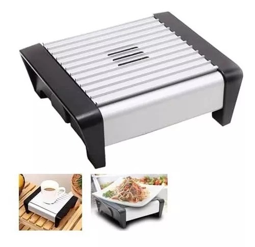 Calentador Parrilla Con Velas De Alimentos Portátil Cocina.