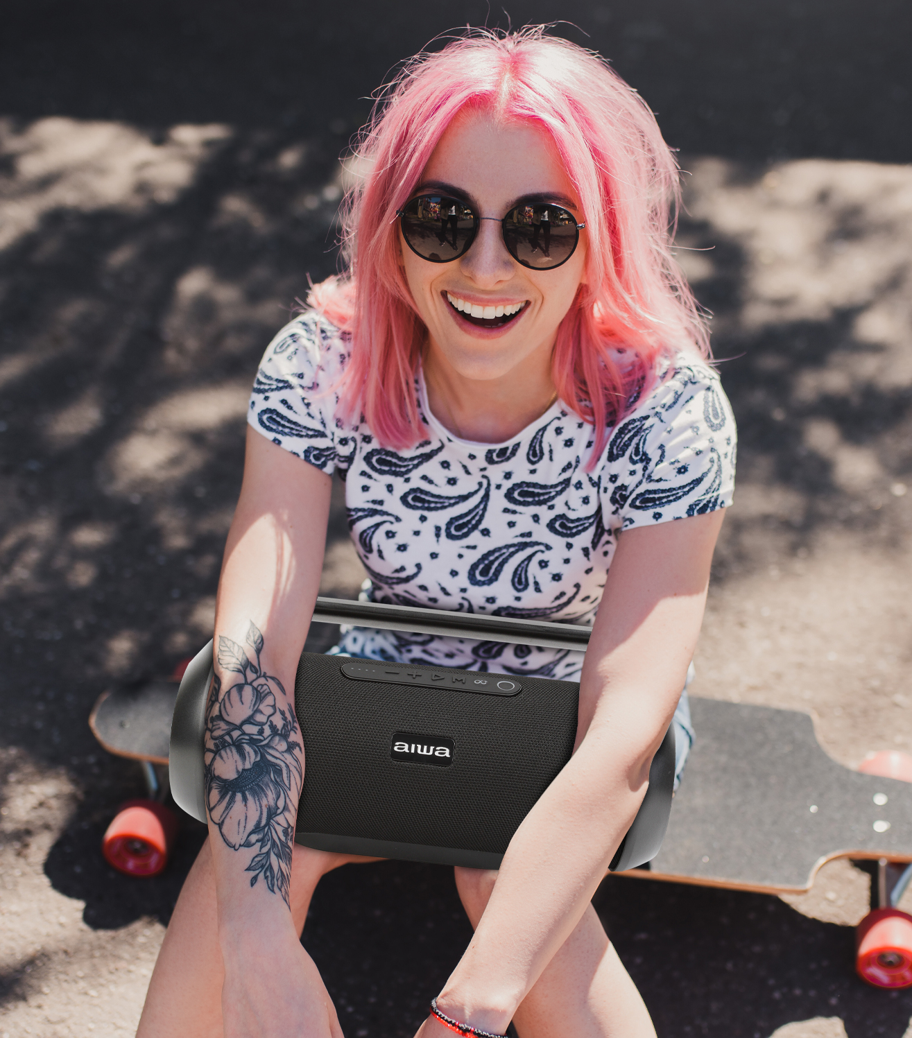 Bocina Inalámbrica Aiwa True Wireless AWS800BT
