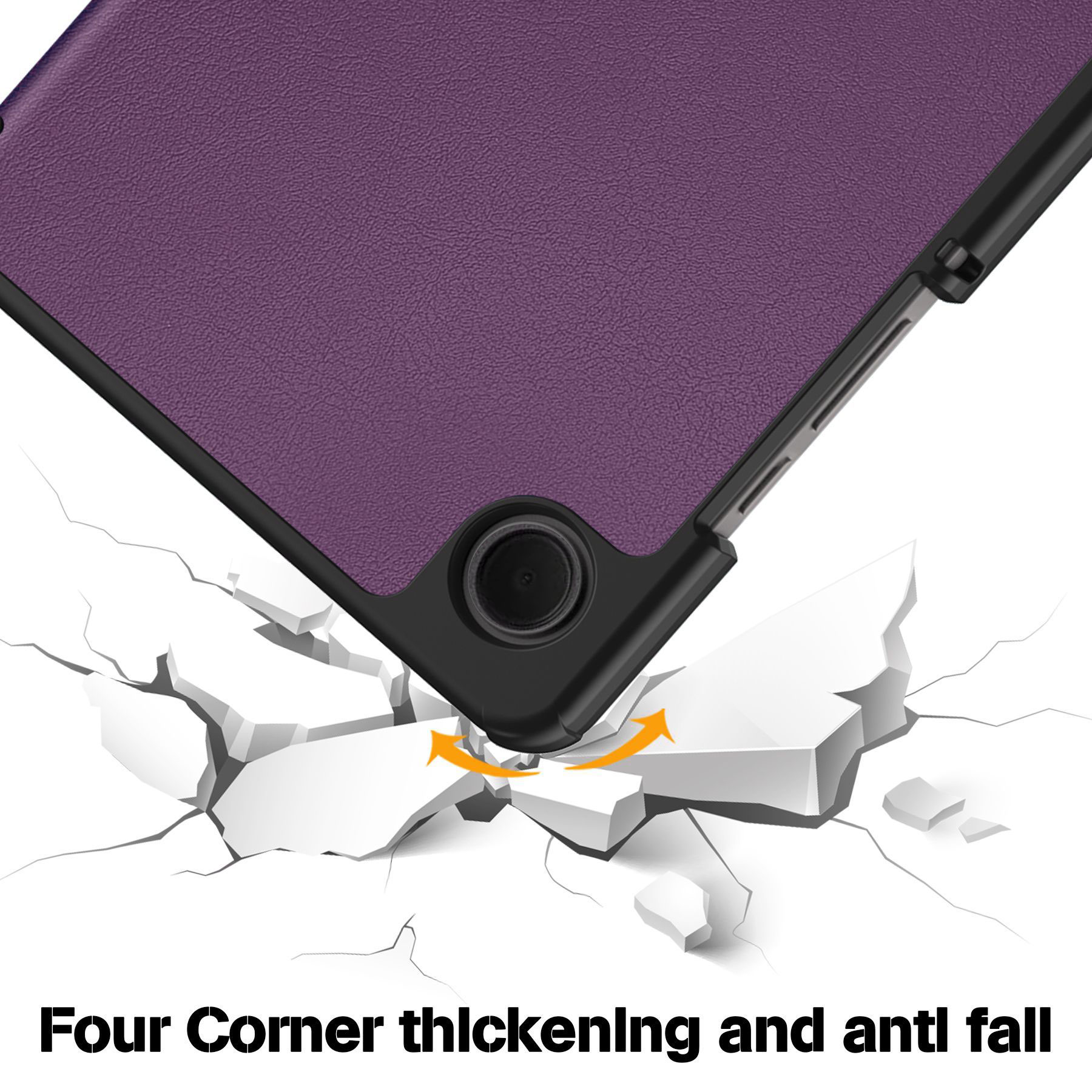 Funda Para Tablet Samsung Galaxy Tab A9 Plus de 11" (SM-X210/ SM-X216/SM-X218) Color Morado.