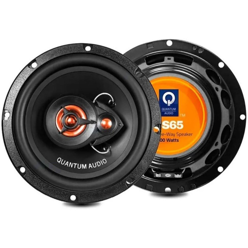 Bocinas Triaxiales 6.5 Pulgadas Quantum Qs65 200w 3 Vías.