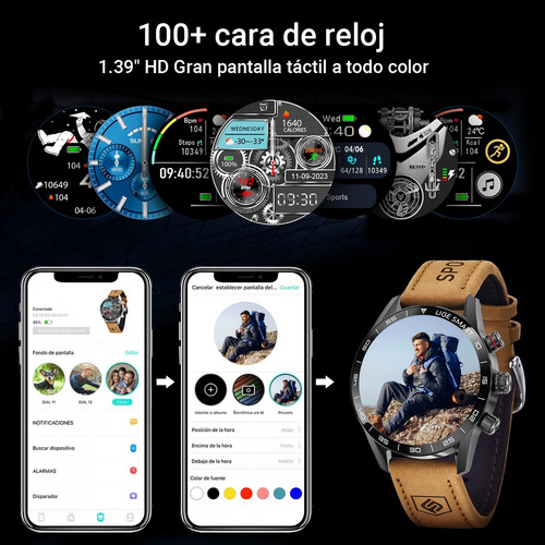 Lige Reloj Inteligente Para Hombre Smartwatch Bluetooth Depo