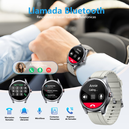 Reloj Inteligente Hombre Smartwatch Bluetooth Llamadas Alexa