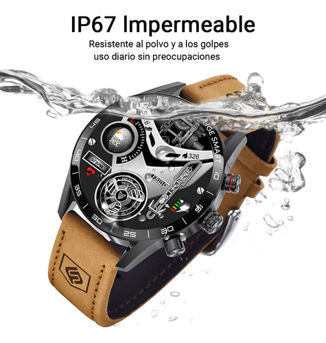 Lige Reloj Inteligente Para Hombre Smartwatch Bluetooth Depo