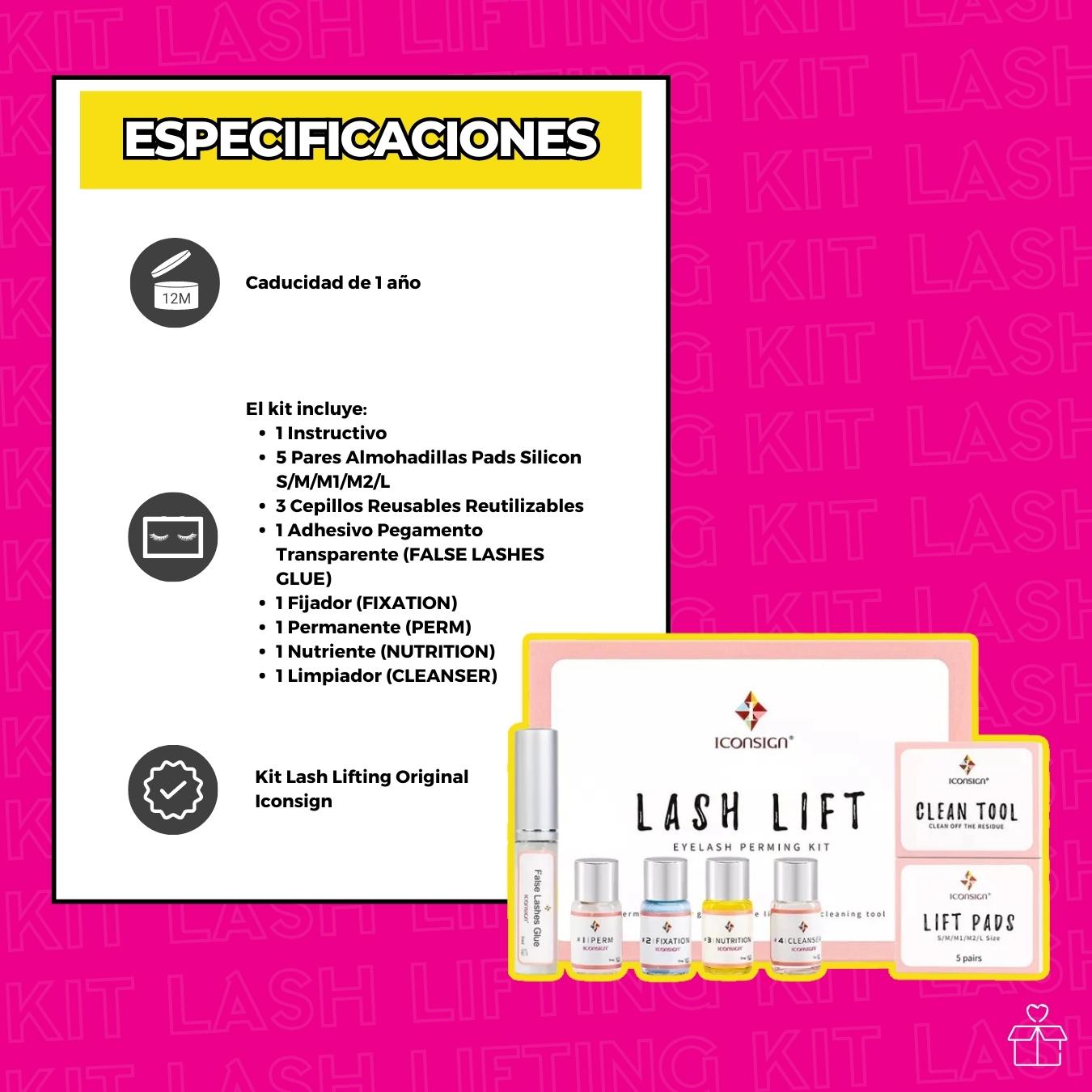 Kit Lash Lifting Rizado Iconsign.