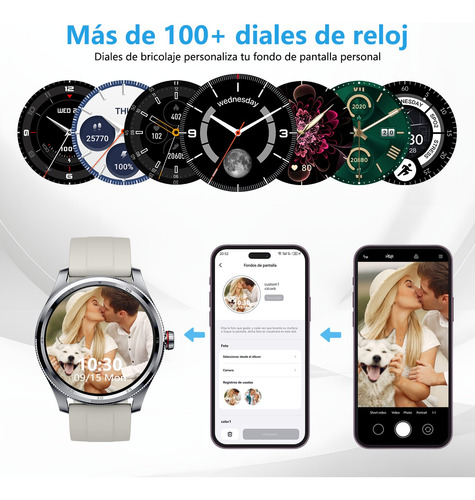 Reloj Inteligente Hombre Smartwatch Bluetooth Llamadas Alexa