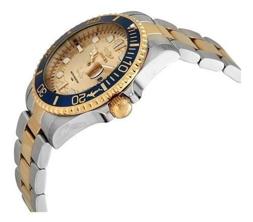 Reloj Invicta 30022 Acero Dorado Hombres Color de la correa Acero/Oro Color del bisel Azul oscuro