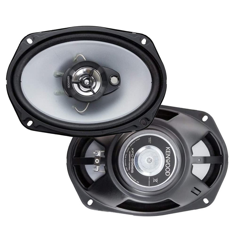 Set De Bocinas Kenwood KFC-6966S 3 Vías 6x9 PLG 400w / 45w.