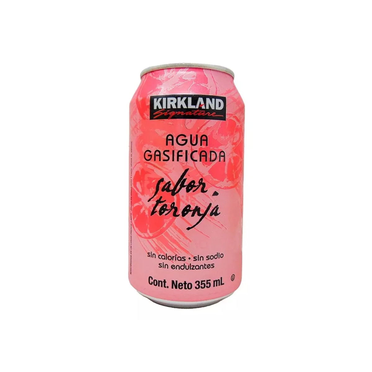 Agua Gasificada Sabor Toronja Kirkland 6 Piezas.
