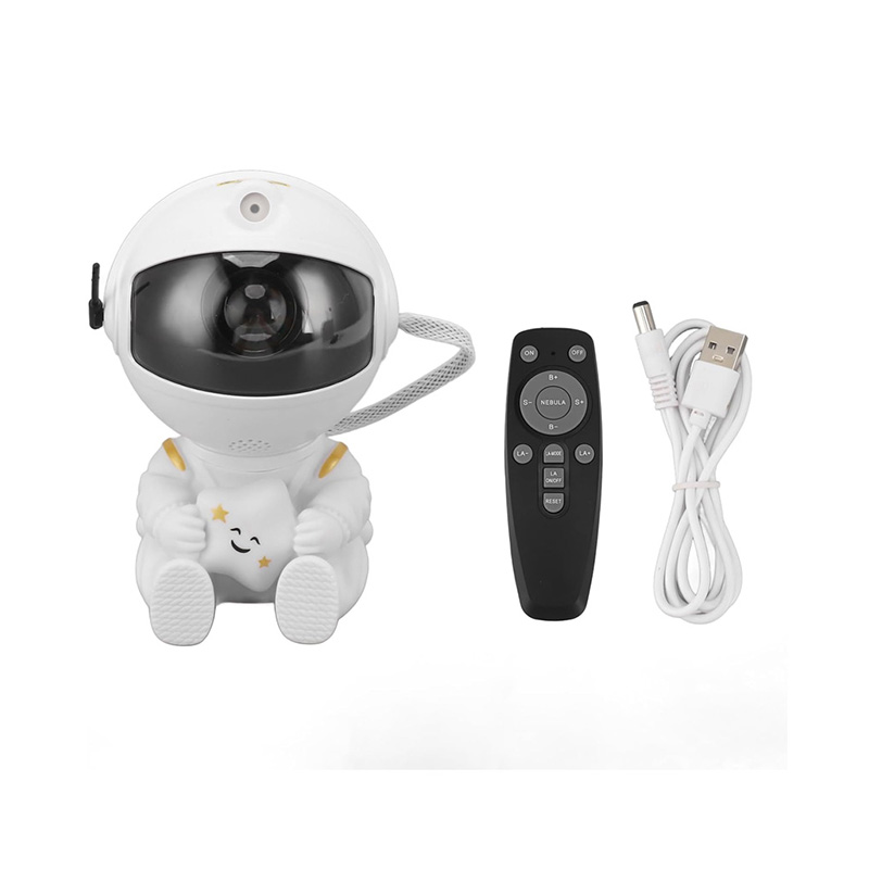 Lámpara Proyector Astronauta sentado.