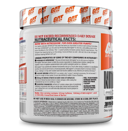 Nitraflex Advance 30 serv Naranja.