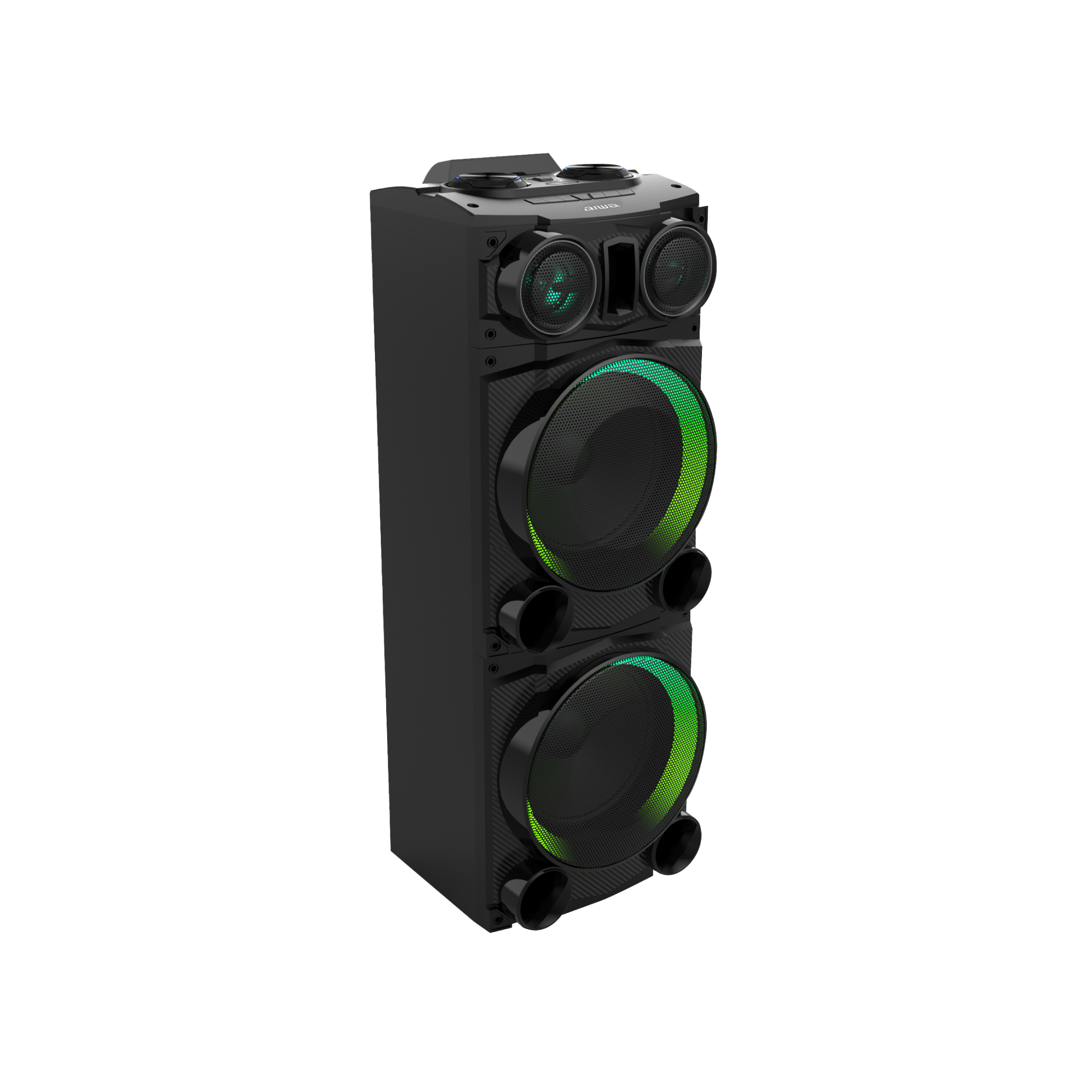Bocina Aiwa Awpoc10l Bluetooth 2500w Pmpo Dj Fiesta