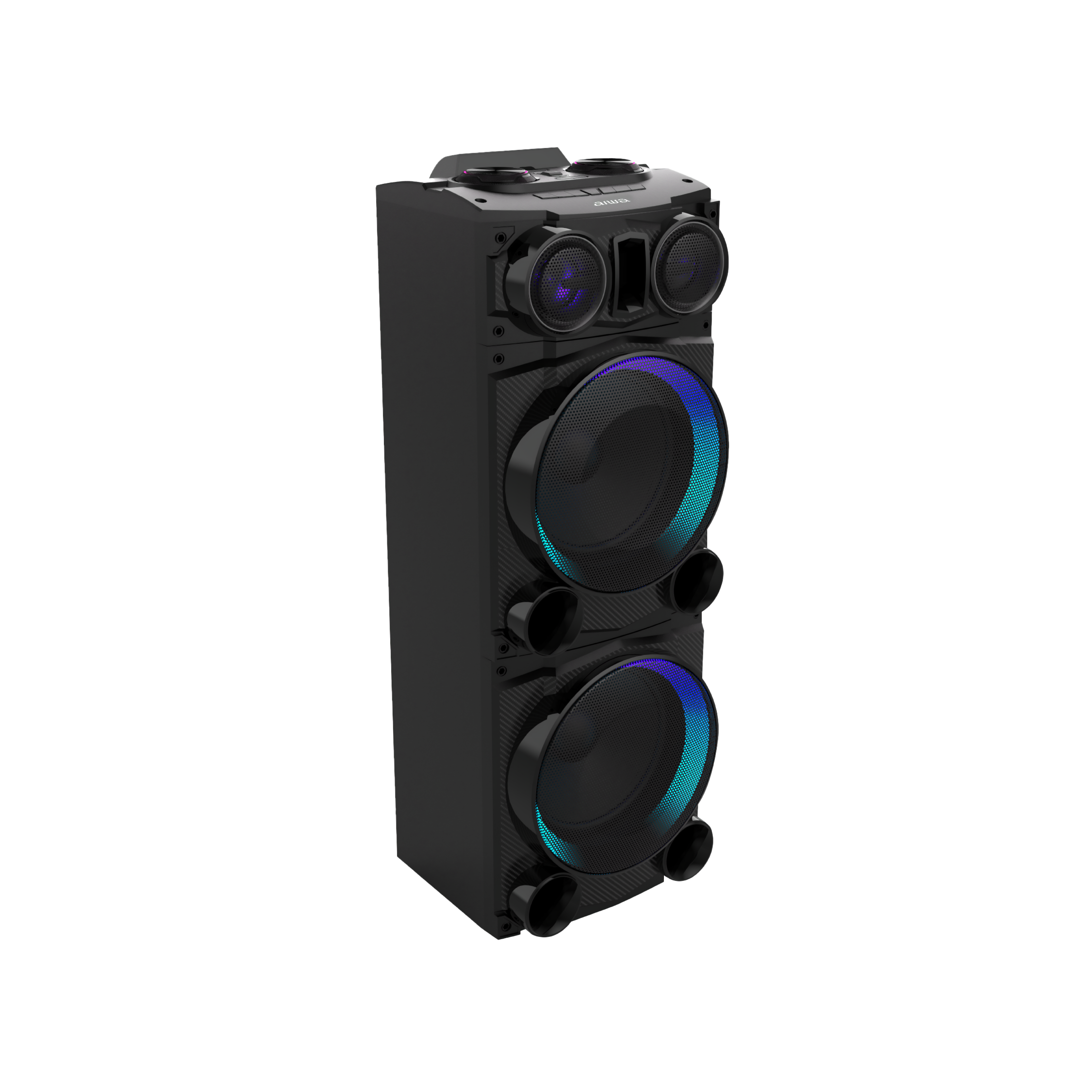 Bocina Aiwa Awpoc10l Bluetooth 2500w Pmpo Dj Fiesta