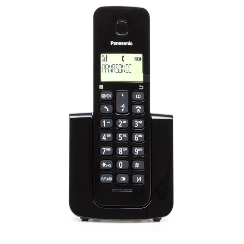 Teléfono Panasonic Inalámbrico Kx-Tgb110meb, 1 Auricular Negro.