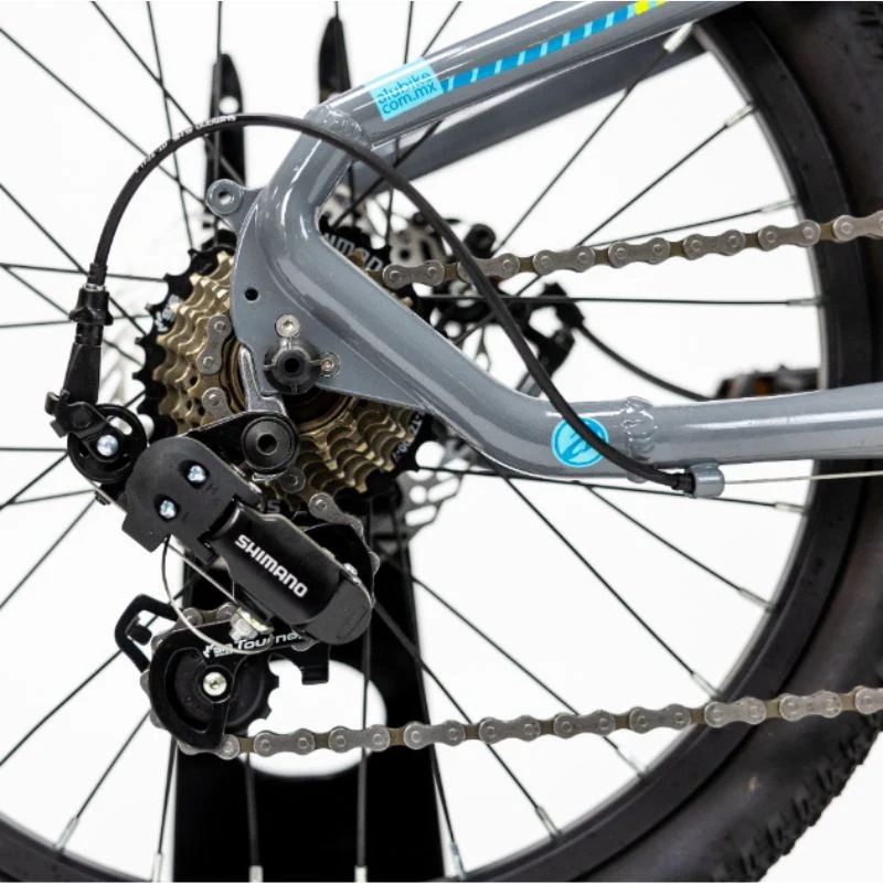 Bicicleta Alubike Sierra 7 Velocidades Aluminio Rodada 20.