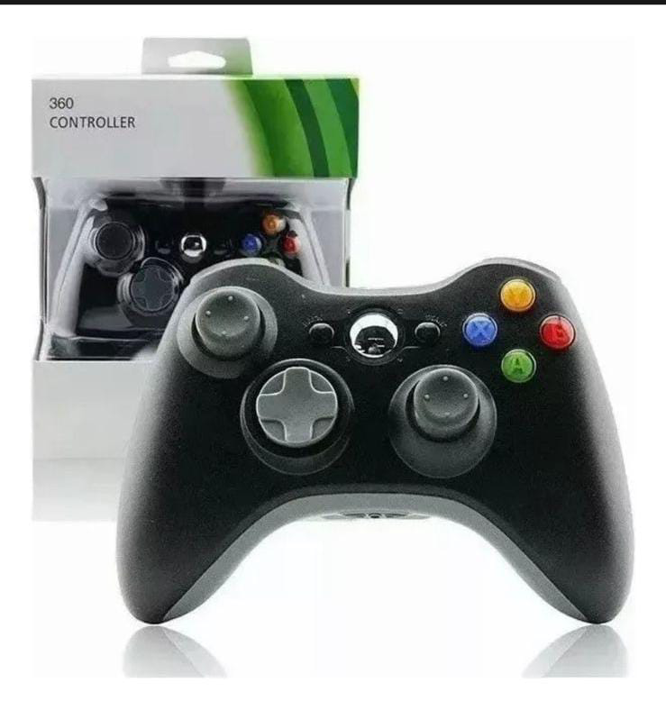 Paquete 2 Piezas De Control Compatible con Xbox 360 Color Negro