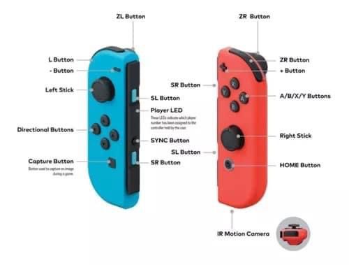 Joy-Con Compatible con Nintendo Switch 