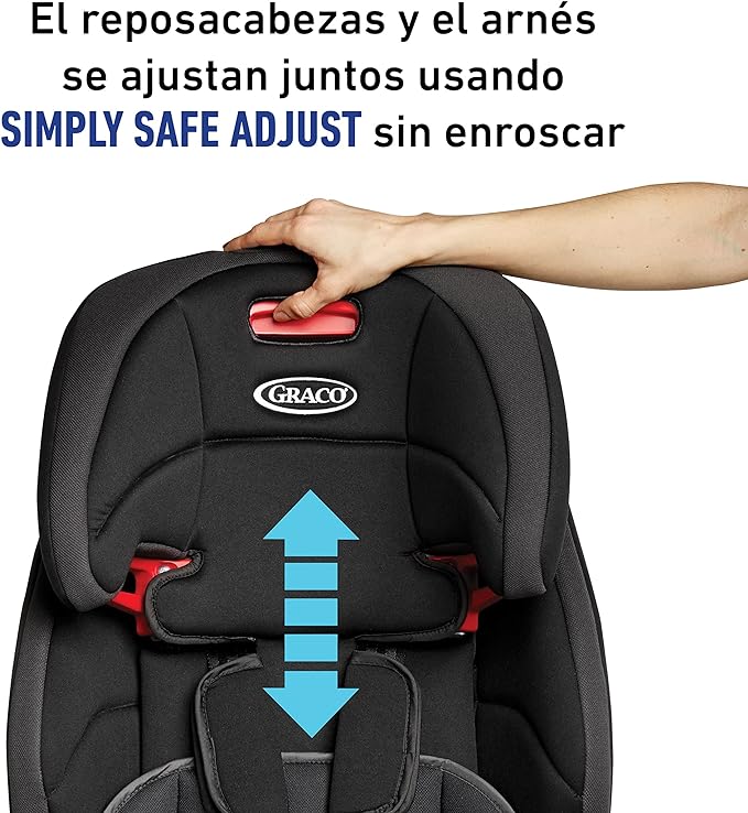 A Graco Asiento de coche Tranzitions 3 en 1 Harness Booster Proof