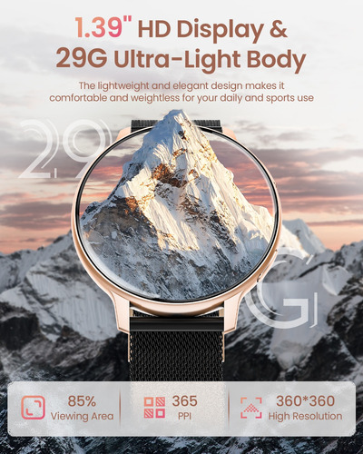 Smartwatch Para Mujer Dekelife Reloj Inteligente Deportivo